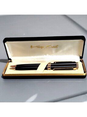 High Point Executive Series Black Matte Ballpoint Pen & Pencil Set‎